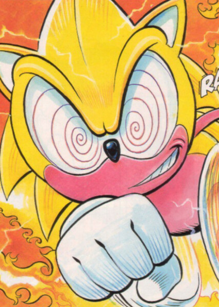Fleetway Super Sonic photo