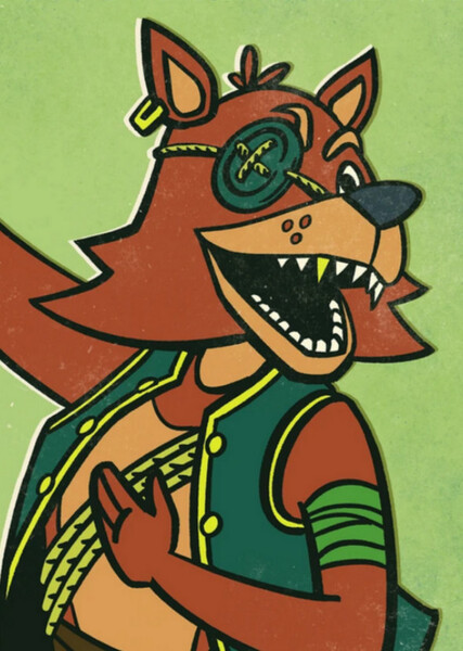 Foxy the Pirate Fox photo