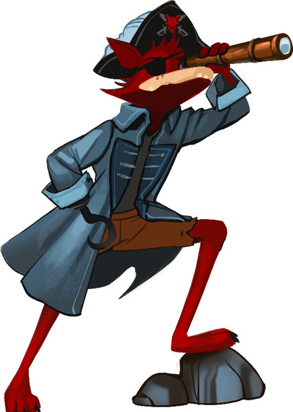 Foxy the Pirate Fox photo