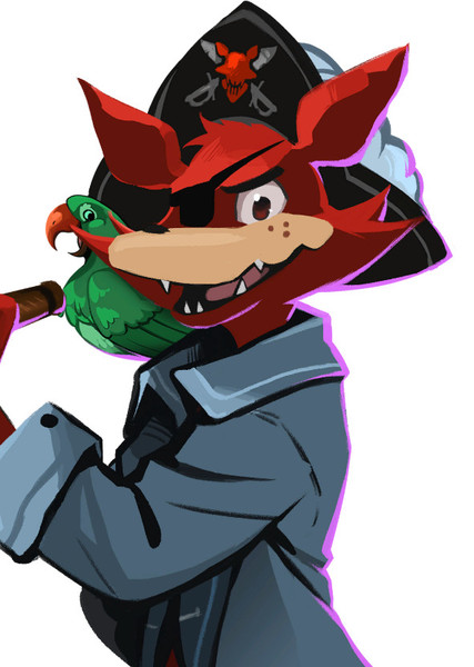 Foxy the Pirate Fox photo