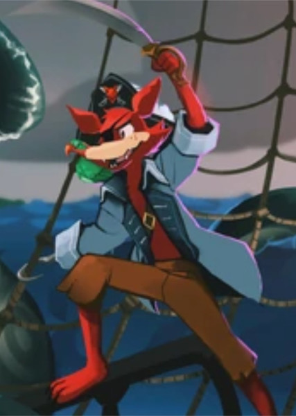 Foxy the Pirate Fox photo
