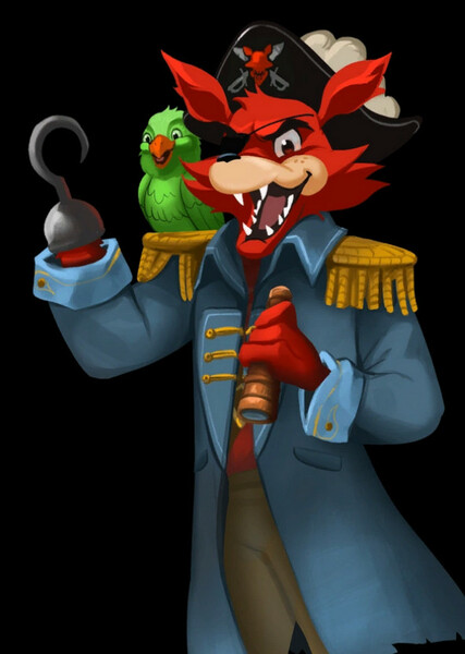 Foxy the Pirate Fox photo