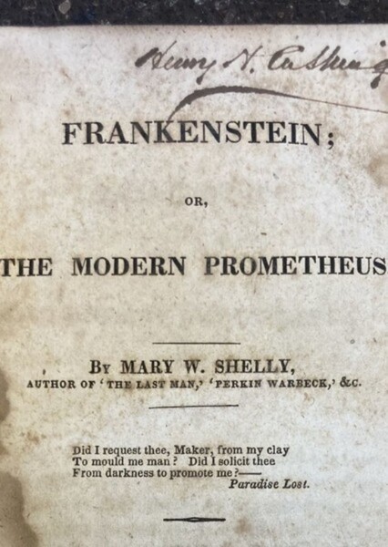 Frankenstein (book) photo