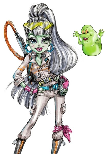 Frankie Stein Ghostbusters (Monster high) photo