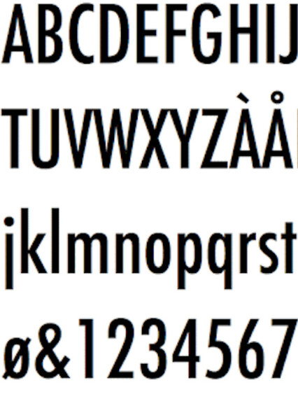 Futura Condensed
