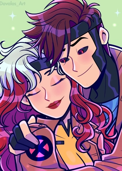 Gambit and Rogue photo