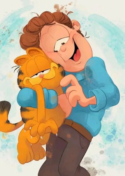 Garfield and Jon photo