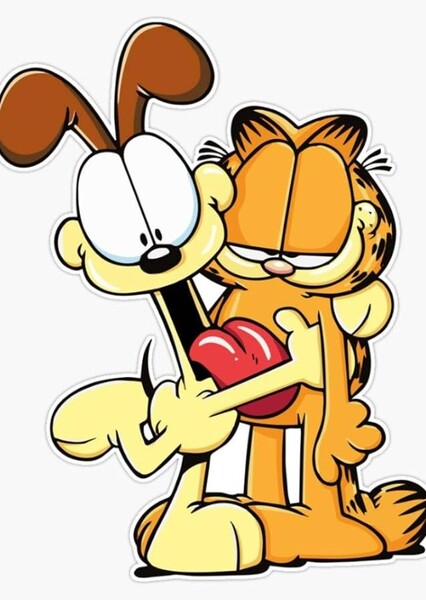 Garfield and Odie photo