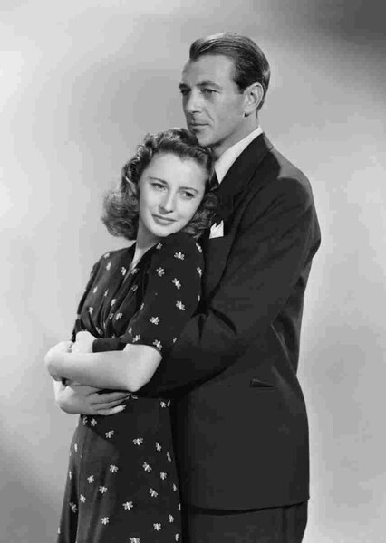 Gary Cooper and Barbara Stanwyck photo