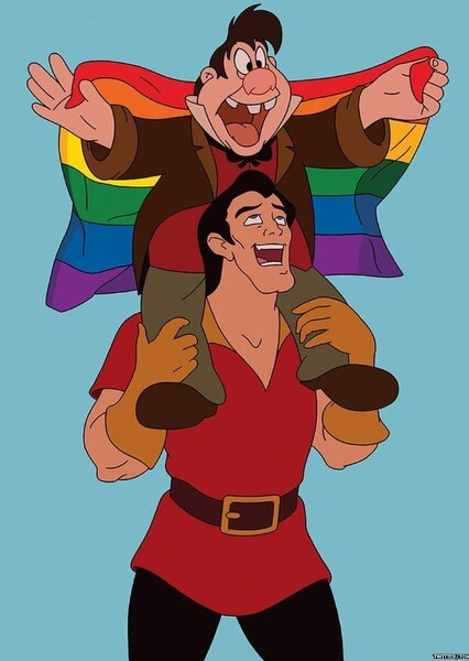 Gaston and Lefou photo