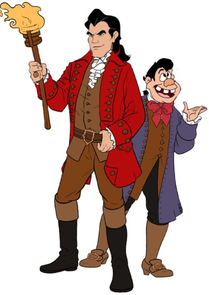 Gaston and Lefou photo