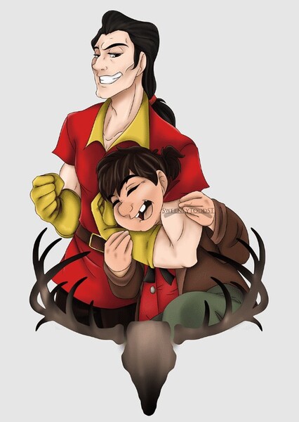 Gaston and Lefou photo