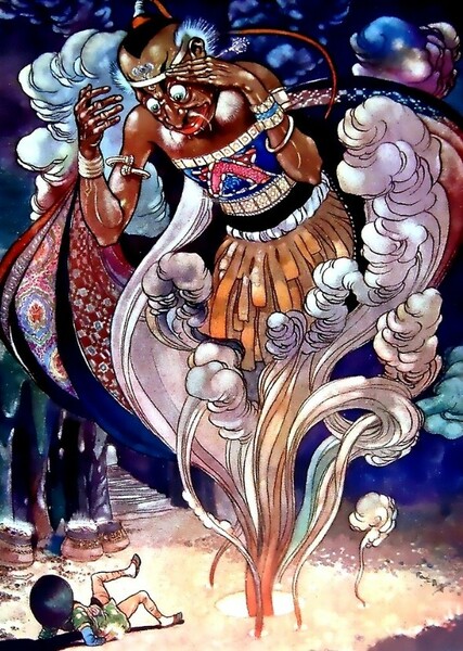 Genie of the Lamp photo