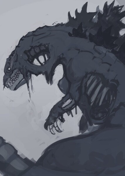 Ghost Godzilla photo