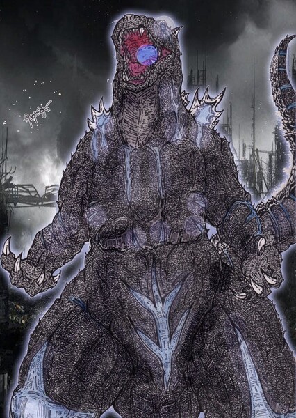 Ghost Godzilla photo