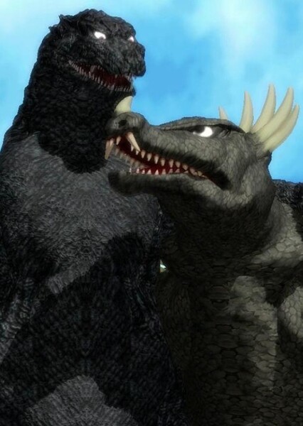 Godzilla and Anguirus