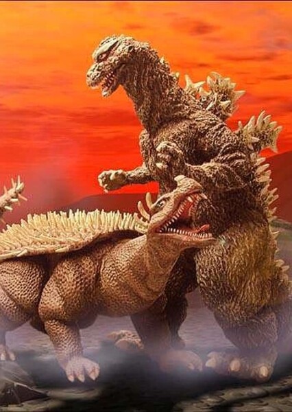 Godzilla and Anguirus photo