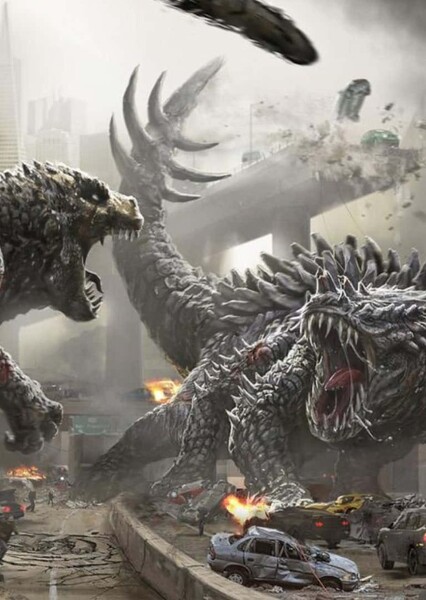 Godzilla and Anguirus photo