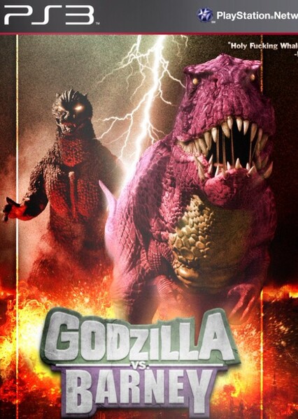 Godzilla vs Barney