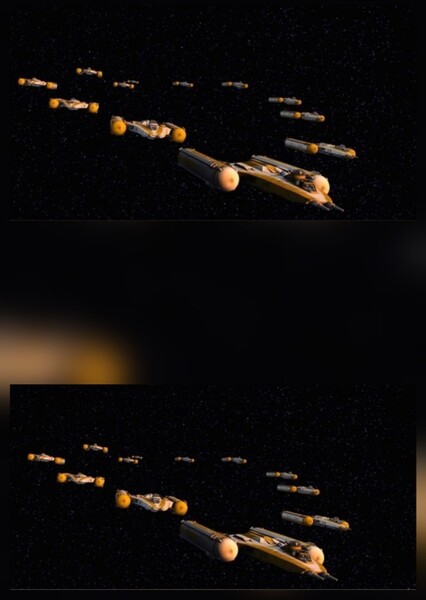 Gold and Yellow Y Wing Squadrons photo