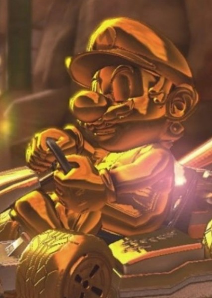 Gold Mario photo