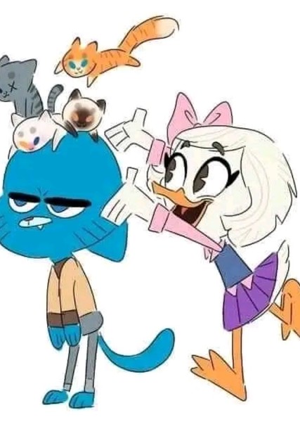 Gumball and Webby photo
