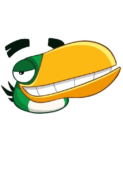 Hal (Green Boomerang Bird) photo