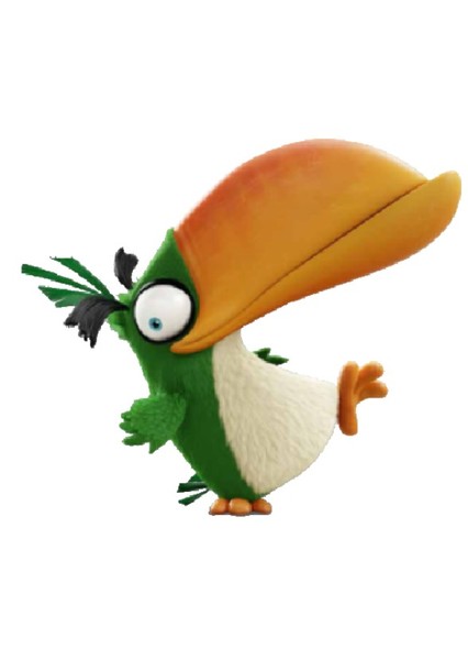 Hal (Green Boomerang Bird) photo