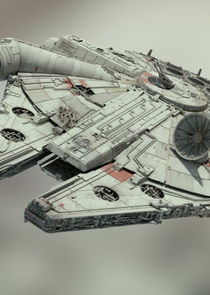 Han Solo and Chewbacca's Millennium Falcon