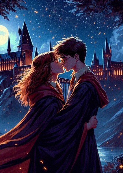 Harry and Hermione photo