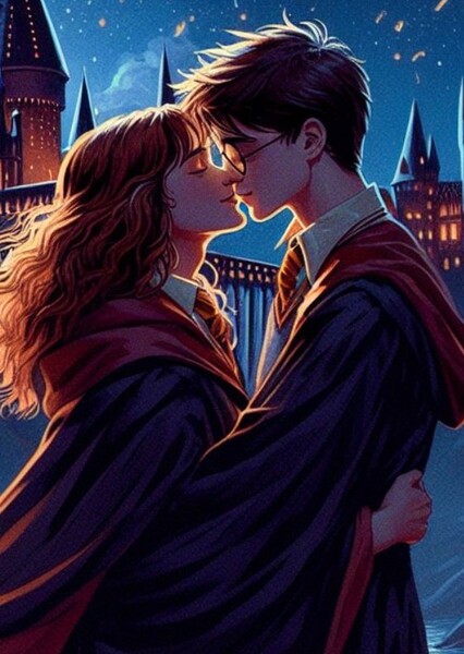 Harry and Hermione photo
