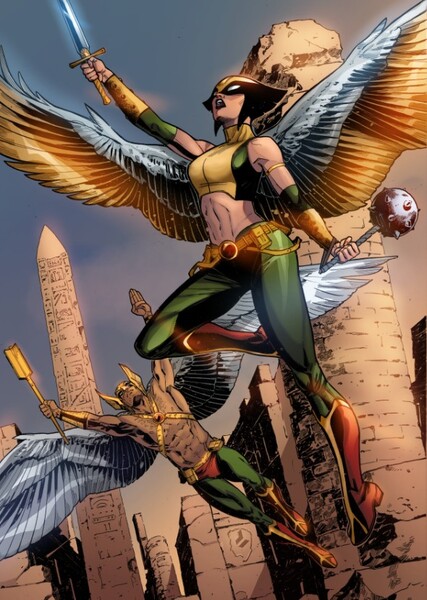 Hawkman and Hawkgirl