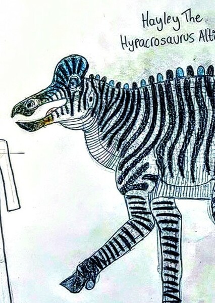 Hayley the Hypacrosaurus