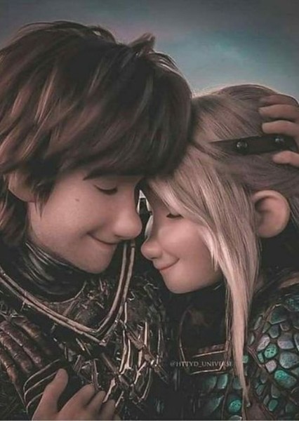 Hiccup and Astrid photo