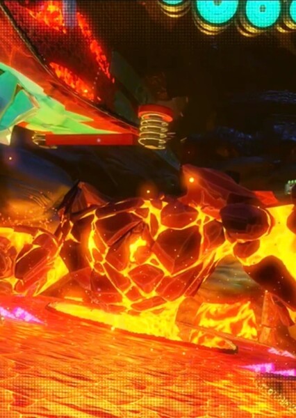 Sky Temple Zone Fan Casting