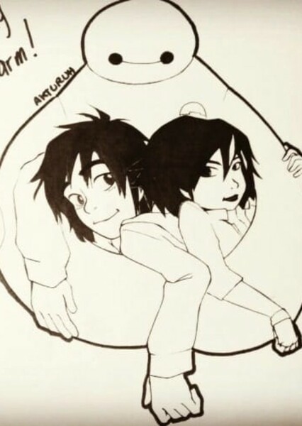 Hiro Hamada and GoGo Tomago photo
