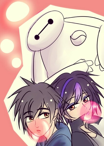Hiro Hamada and GoGo Tomago photo