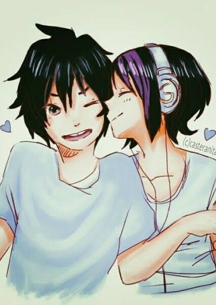 Hiro Hamada and GoGo Tomago photo