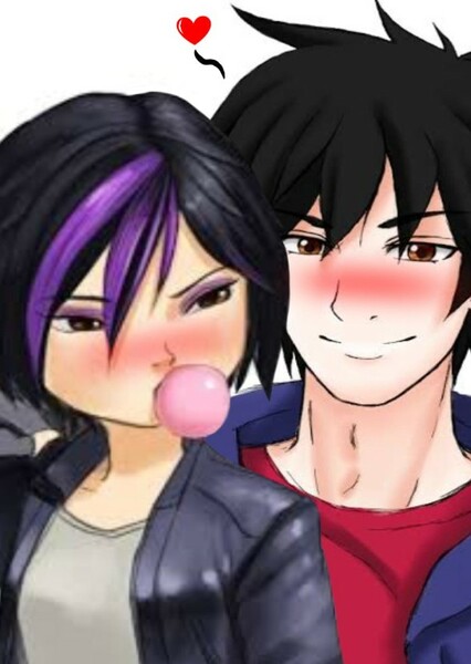 Hiro Hamada and GoGo Tomago photo