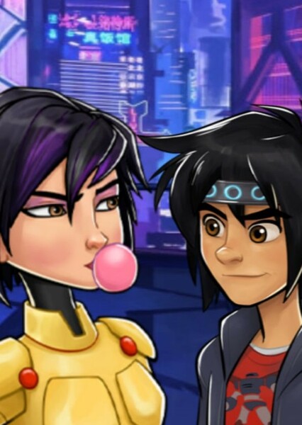 Hiro Hamada and GoGo Tomago photo