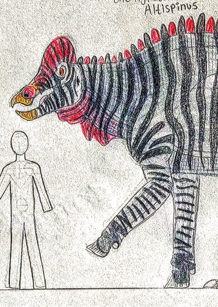 Holt The Hypacrosaurus photo