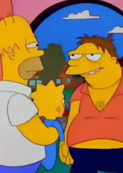 Homer Simpson and Barney Gumble photo