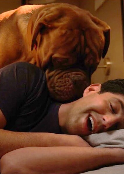 Hooch licking Turner