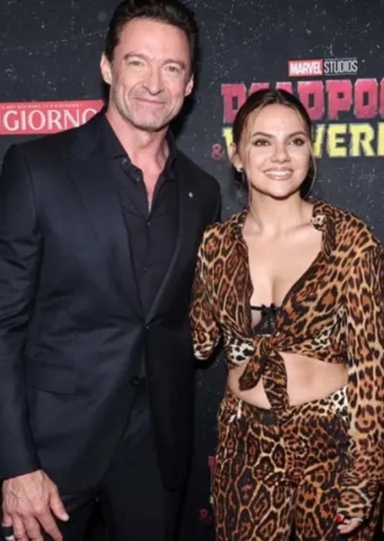 Hugh Jackman and Dafne Keen photo