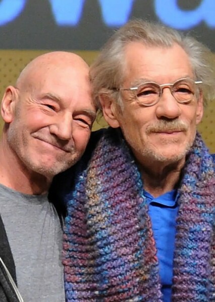Ian McKellen and Patrick Stewart photo