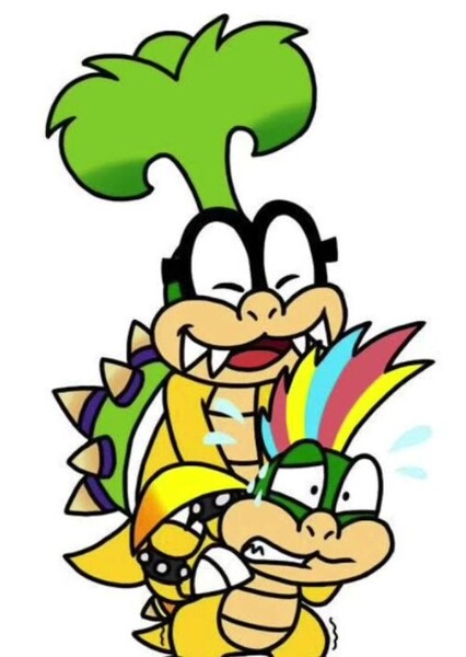Iggy and Lemmy Koopa photo