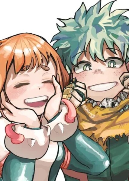 Izuku and Ochako