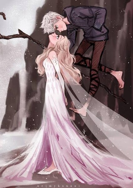 Jack Frost and Elsa photo