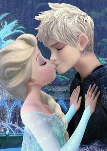 Jack Frost and Elsa photo