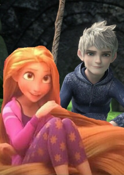 Jack Frost and Rapunzel photo
